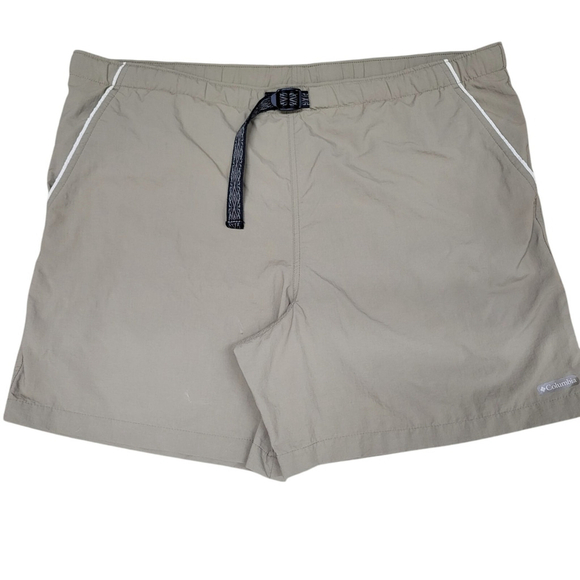 Columbia PFG Men Beige Board Shorts Large. Inseam 6" *******ATTENTION******** - Picture 3 of 7